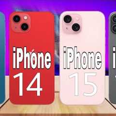 iPhone 16 Vs iPhone 15 Vs iPhone 14 Vs iPhone 13 Specs Review
