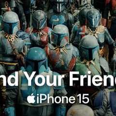 iPhone 15 Precision Finding | Find Your Friends | Apple