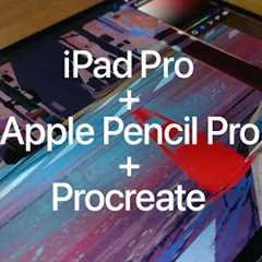 The new iPad Pro + Procreate