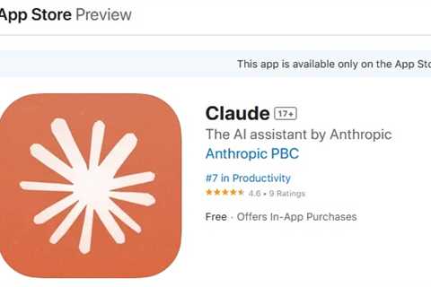 Claude 3 is Now Available as an iPhone App