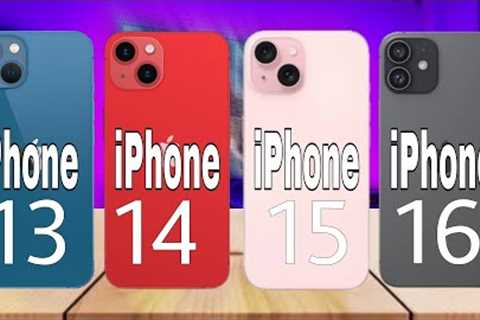 iPhone 16 Vs iPhone 15 Vs iPhone 14 Vs iPhone 13 Specs Review
