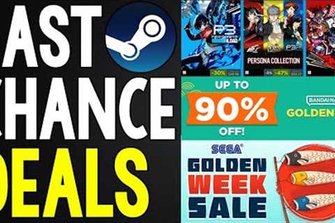 AWESOME NEW STEAM SALE + LAST CHANCE FOR GREAT STEAM DEALS!