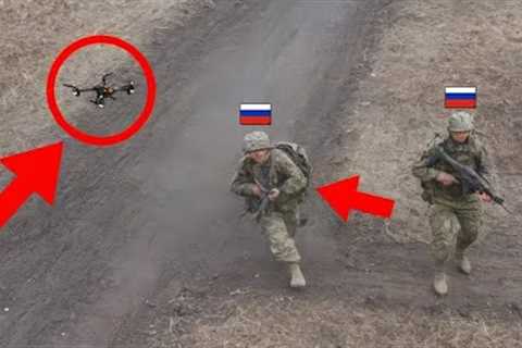FPV Drone Hits Two Russian Drone Operator near Novobakhmutovka, Donetsk region!