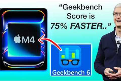 M4 BENCHMARK IS HERE! GeekBench 2024 iPad Pro M4 Score