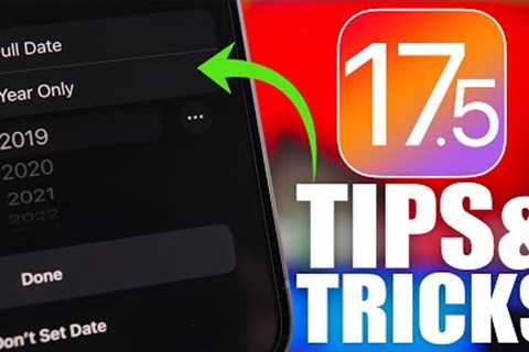 iOS 17.5 - New TIPS & TRICKS for iPhone Users!