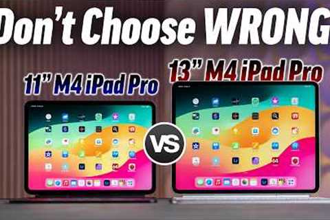 M4 iPad Pro 11” vs 13” - More DIFFERENT than you Think..!