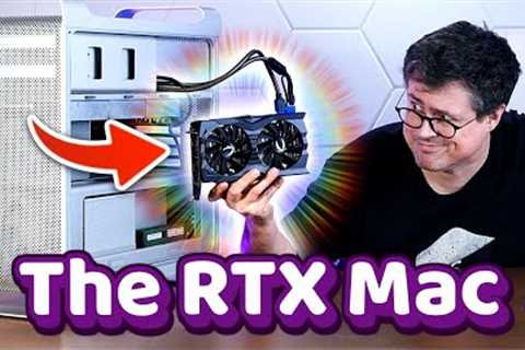 I put an RTX 2070 in an old Mac Pro!