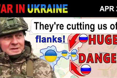 21 Apr: URGENT! Russians PRESSURE UKRAINIAN FLANKS in Chasiv Yar | War in Ukraine Explained