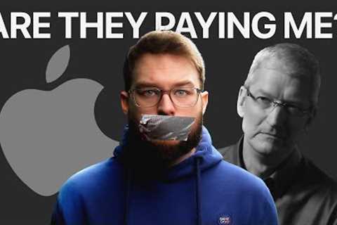 Is Jon Prosser being paid by Apple?