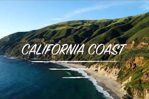 Scenic Highway 1 On California Coast | Relaxation Drone Video