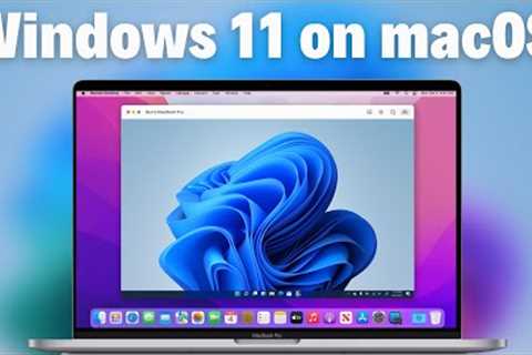 How to Install Windows 11 on MacBook Mac Mini and Mac Studio - Easy Tutorial