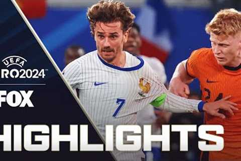 Netherlands vs. France Highlights | UEFA Euro 2024