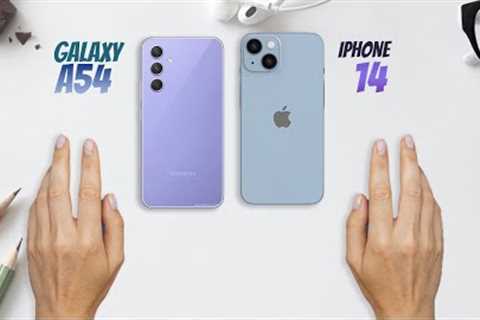 Comparison Samsung Galaxy A54 VS Apple iPhone 14