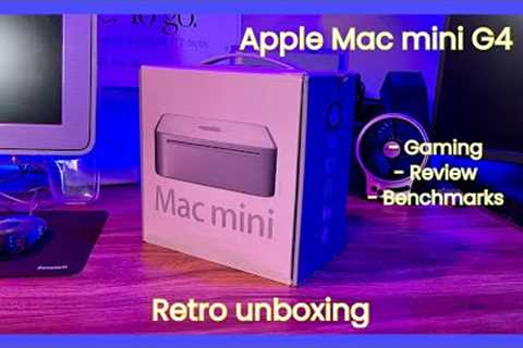 2005 Apple Mac mini G4, Retro Unboxing