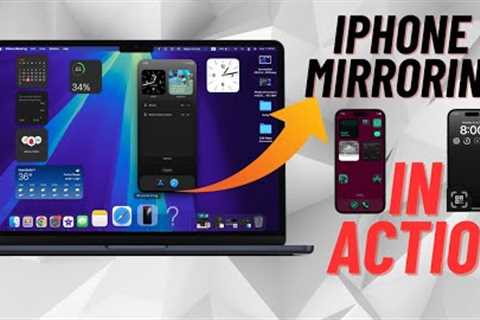 iPhone Mirroring in macOS 15 Sequoia Beta 2: Hands On & First Impressions!