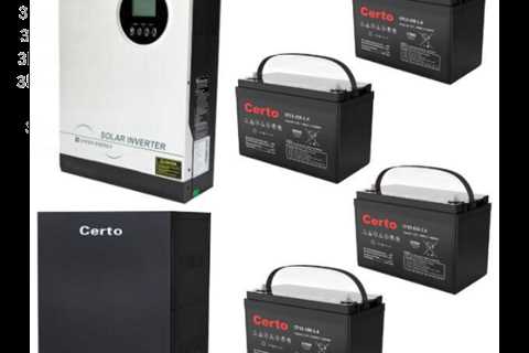 3kW Certo Battery backup Inverter with 4 x Lithium Batteries » Cooper Power