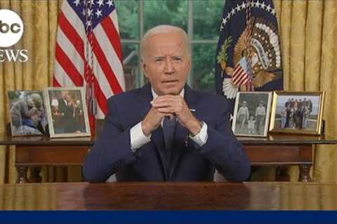 President Biden delivers Oval Office address l ABC News Special Report