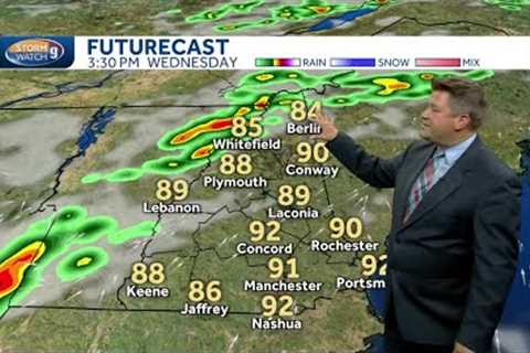 Video: Severe thunderstorm watch in effect for Wednesday