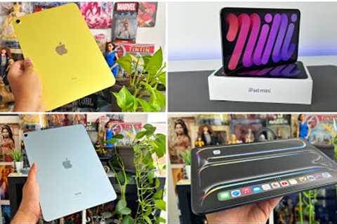 Which iPad to buy in 2024 - iPad 10 or iPad Mini 6 or M2 iPad Air or M4 iPad Pro