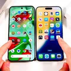 Pixel 9 Pro XL vs iPhone 15 Pro Max Speed Test