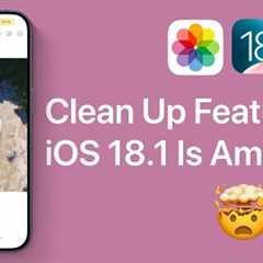 Clean Up Feature in iOS 18.1 Is Mind Blowing! (Apple Intelligence)