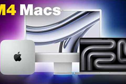 M4 MacBook Pro, Mac Mini, and iMac Coming Soon!