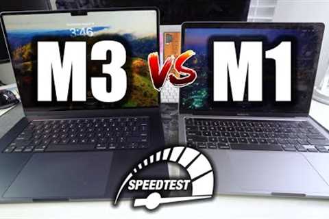 MacBook Air M3 vs MacBook Pro M1 - Speed Test Review