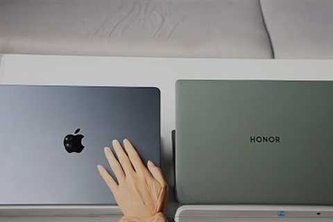 Honor MagicBook Art 14 Vs Apple Macbook Air M3 2024 Hands''on Comparison!