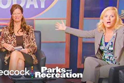 Pawnee news being an absolute TRAIN WRECK for 14 minutes straight | Parks and Recreation