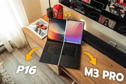 MacBook Pro M3 vs Asus ProArt P16 | MacBook Pro Replacement?