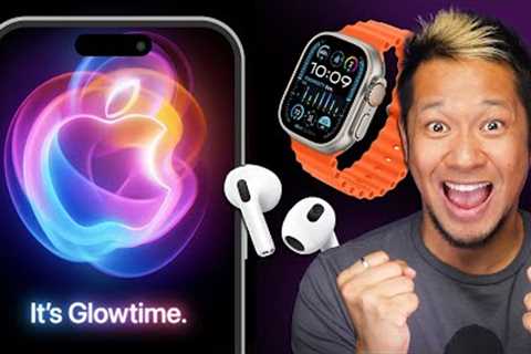 Apple’s ‘It’s Glowtime’ iPhone Event Is Official On September 9th! Plus, New M4 Macs in October?