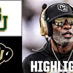 Baylor Bears vs. Colorado Buffaloes | Full Game Highlights | ESPN College Football