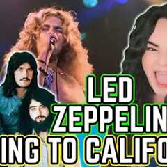 Led Zeppelin Going To California | Opera Singer Reacts LIVE