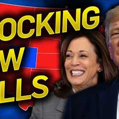 Trump OBLITERATES Harris In NEW A+ RATED POLLS (Map Projection)