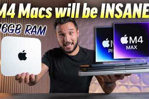 Why M4 Macs will BREAK Sales Records - 5 New MAJOR Leaks!