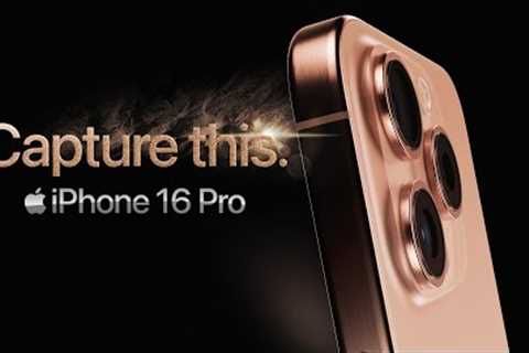 Introducing iPhone 16 Pro