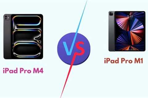 iPad Pro M4 vs iPad Pro M1 (Specs, Display,  Processor, Speed, Battery Life, Camera, Better)