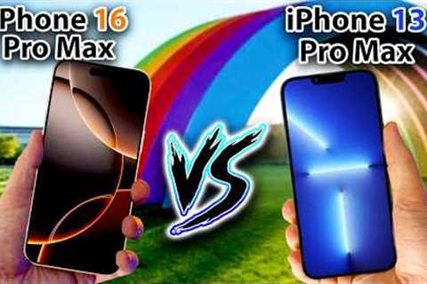 iPhone 16 Pro Max Vs iPhone 13 Pro Max - REVIEW OF SPECS!