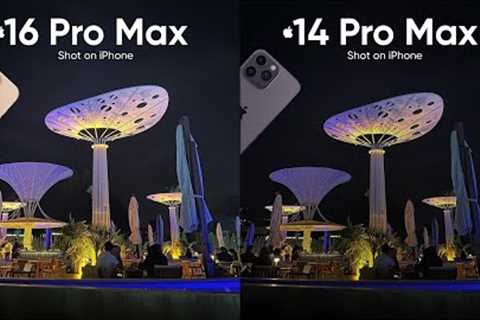 iPhone 16 Pro Max vs iPhone 14 Pro Max Camera Test