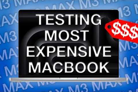 £7000 MacBook Pro TESTED (M3 MAX)