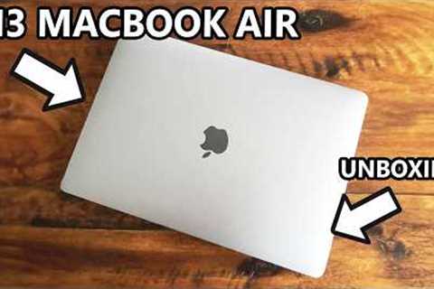 🖇Macbook Air M3 ✰ Aesthetic Unboxing | 13 inch Silver💻New Laptop For Productivity #unboxing