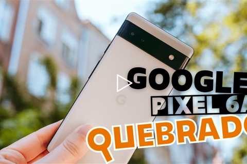 Celular com a Tela Quebrada! Troca de Tela Google Pixel 6a