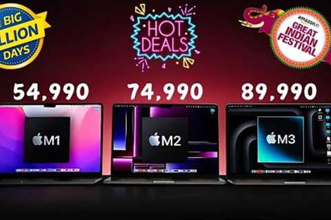 Unbelievable Deals on MacBook Air M1, M2, M3! 🔥 Flipkart Big Billion & Amazon Sale 2024