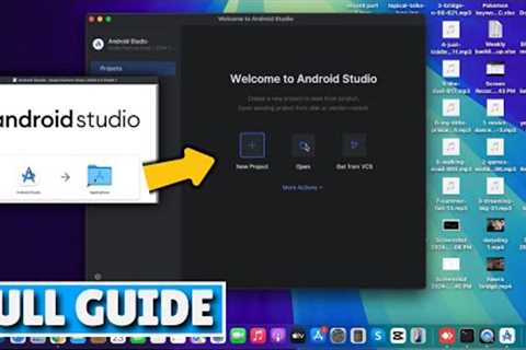 How to Download and Install Android Studio in Macbook | Step By Step