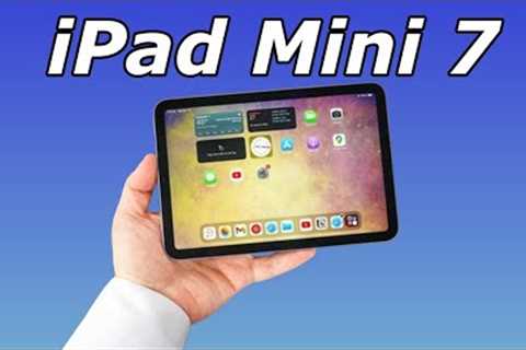 iPad Mini 7: Release Date, New Features, and What You Can Expect!