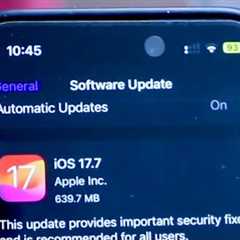 More Problems With iOS 17.7