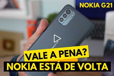 SUPER CELULAR DA NOKIA! VALE A PENA TROCAR A TELA DO NOKIA G21?