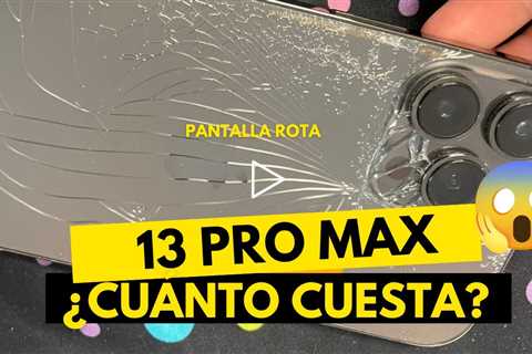 ¡Increíble! Reemplazo de pantalla de celular iPhone 13 Pro Max