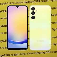 What is the screen display of Samsung A25?