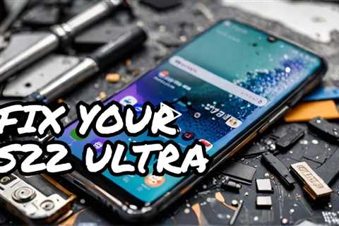 Cracked and Touch Not Working on Galaxy S22 Ultra? Sydney CBD Repair Centre Has You Covered!